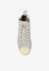 Adidas Originals X Wales Bonner High-Top Sneakers Gray JQ7633 F-MISSTO WONWHI GOLDMT