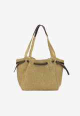Romy Woven Raffia Tote Bag