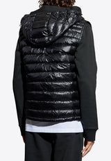 Moncler Orant Down Zip-Up Vest Black K20911A00104 597YG-999