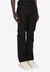 Rick Owens DRKSHDW Temple Fog Cut Denim Pants Black DU01F4397CVS_09