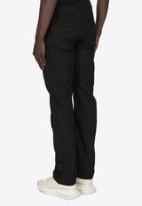 Rick Owens DRKSHDW Temple Fog Cut Denim Pants Black DU01F4397CVS_09