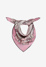 Prada Printed Silk Twill Scarf Pink 1FF0042DGY/S_PRADA-F0DLD