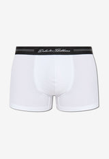 Dolce & Gabbana Logo Waistband Briefs White M4F46J ONR66-W0800