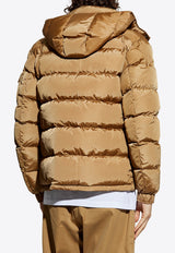 Moncler Maya Hooded Down Jacket Beige K20911A53600 539ZD-226