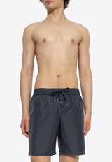 Dolce & Gabbana DG Logo Swim Shorts Gray KĄPIELOWE M4E45T ON08C-N0799