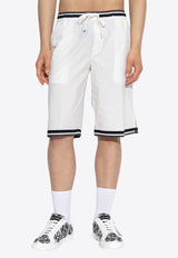 Dolce & Gabbana Printed Bermuda Shorts White GP157T FI5JG-HX5DQ