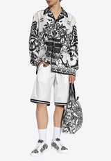 Dolce & Gabbana Printed Bermuda Shorts White GP157T FI5JG-HX5DQ