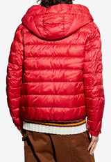 Moncler Najan Down Hooded Jacket Red K20911A00009 597YF-440