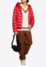 Moncler Najan Down Hooded Jacket Red K20911A00009 597YF-440