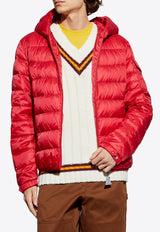 Moncler Najan Down Hooded Jacket Red K20911A00009 597YF-440