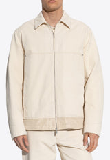Moncler Reversible Padded Jacket Cream K20911G00001 598RD-060
