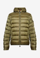 Moncler Najan Shiny Down Jacket Green K20911A00009 597YF-825
