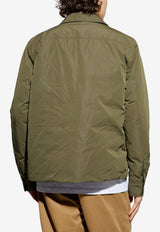 Moncler Vigeon Zip-Up Jacket Green K20911G00015 59876-825