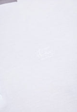 Etro Long-Sleeved Polo T-shirt White MRMD0013 AJ264-W0800