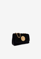 Chloé Small Heritage Leather Shoulder Bag Black CH25AS585 P90-001