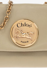 Chloé Small Heritage Leather Shoulder Bag Green CH25AS585 P75-23I