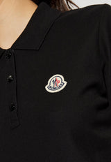Moncler Logo Patch Polo T-shirt Black K20938A00004 84720-999