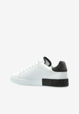 Dolce & Gabbana Portofino Leather Sneakers White CS2278 AF218-89697