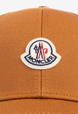 Moncler Logo Patch Baseball Cap Orange K20913B00043 04863-25J