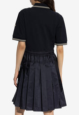 Moncler Polo Collar Dress Navy K20938I00006 89B2R-778