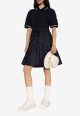 Moncler Polo Collar Dress Navy K20938I00006 89B2R-778