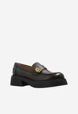 Ferragamo Caminia Leather Loafers Brown 01K320 CAMINIA 784738-T MORO