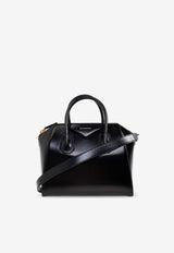 Givenchy Small Antigona Box Leather Top Handle Bag Black BB514 9B2AT-001