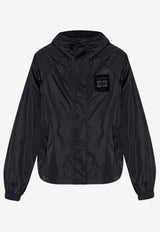 GANNI Hooded Bomber Jacket Black W0736 7065-099