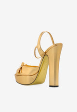 Dolce & GabbanaKeira 105 Metallic Bow Sandals