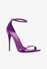 90 Violet Ankle-Strap Sandals