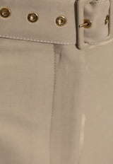 Moncler Belted Midi Skirt Beige K20932D00011 598PB-23S