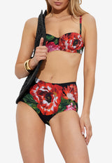 Floral-Print Balconette Two-Piece Swimsuit