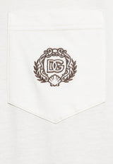 Solid Cotton Pocket T-shirt