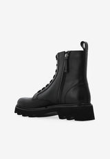 Roger Vivier Viv' Rangers Leather Boots Black RVW78442760TTQ 0-B999