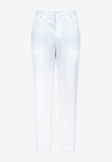 Dolce & Gabbana DG Logo Chino Pants White GW13EZ FUFNV-W0111