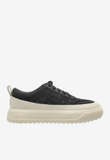 Moncler Altive Nubuck and Suede Low-Top Sneakers Black K209B4M00160 M7091-999