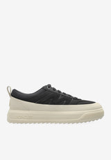 Moncler Altive Nubuck and Suede Low-Top Sneakers Black K209A4M00200 M7091-999