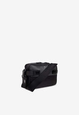 Ferragamo Twins Shoulder Bag Black 241787 TWINS NYLON 786274-NERO