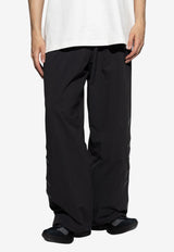 Adidas Originals Logo Print Track Pants Black JV7643 0-BLACK