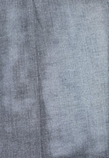 Dolce & Gabbana Creased Straight-Leg Pants Gray GP12QZ FU4MF-N0701