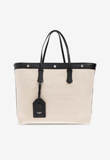 Dolce & Gabbana Atene Canvas Tote Bag Beige BM7806 AG440-8S469