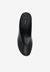 Givenchy 95 Patent Leather Sculpted Mules Black BE404 4E1K6-001