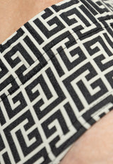 Balmain Monogram Swimming Briefs Monochrome BWB351510 0-104