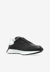 McQueen Oversize Low-Top Sneakers Black 841162 WIAHE-1070