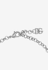 Dolce & Gabbana Logo Charm Bracelet Silver WBR5C2 W1111-87655