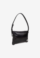 Moncler Vetta Leather Shoulder Bag Black K209B5I00004 M6987-999