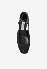 Jimmy Choo Elisa 45 Slingback Pumps Black ELISA SB 45 JBZ-BLACK BLACK