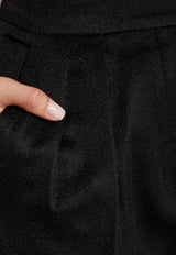 Max Mara Ori Wide-Leg Wool Pants Black ORI 2521136082-006