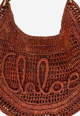 Chloé Summer Banana Raffia Hobo Bag Brown CH25US902 P08-26M