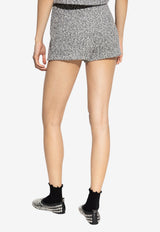 Tory Burch Tweed Mini Shorts Gray 170828 0-002